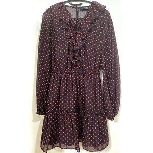 The Fifth Label Ruffle Lace-Up Mini Dress – size XS